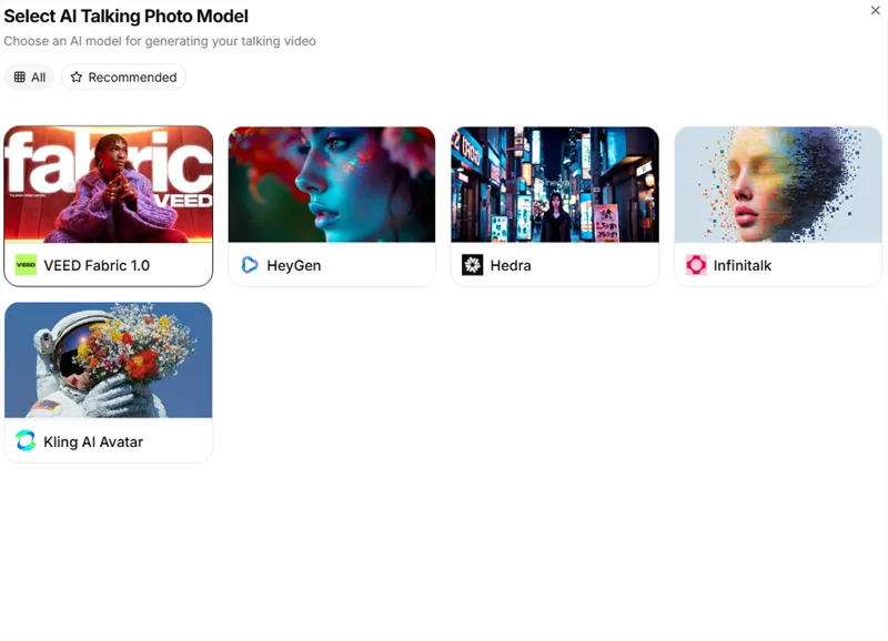 Galaxy.aiで使えるアバターモデル